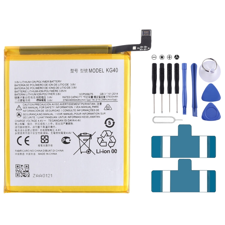 Per Motorola Moto G8 / Moto G8 Play XT2045-1/XT2015/XT2015-2 Batteria sostitutiva ai polimeri di litio da 4000 mAh KG40, For Motorola Moto G8 Per Motorola Moto G8 / Moto G8 Play XT2045-1/XT2015/XT2015-2 Batteria sostitutiva ai polimeri di litio da 4000 mAh KG40, For Motorola Moto G8